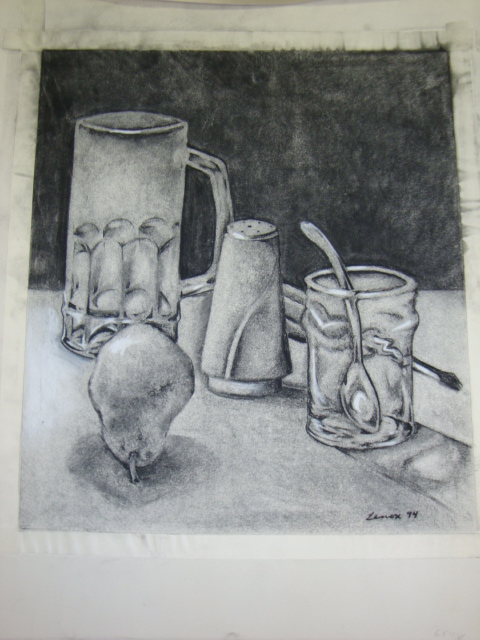 Objects in Charcoal