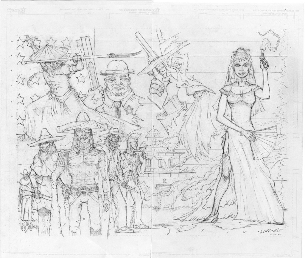 Painted Ladies of San Quentin- Pencils on Wrap Around Cover RESIZED