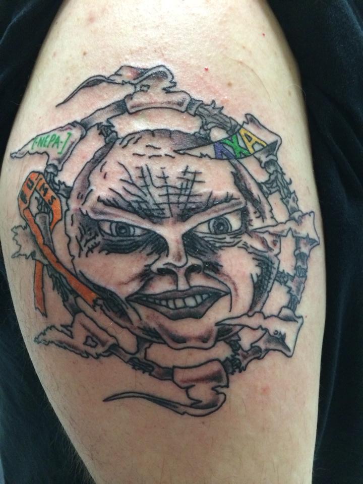 Jason Lenox- Dave Warden's final tattoo